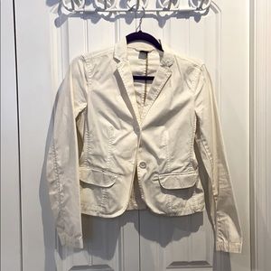 White Gap Blazer